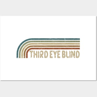 Third Eye Blind Retro Stripes Posters and Art